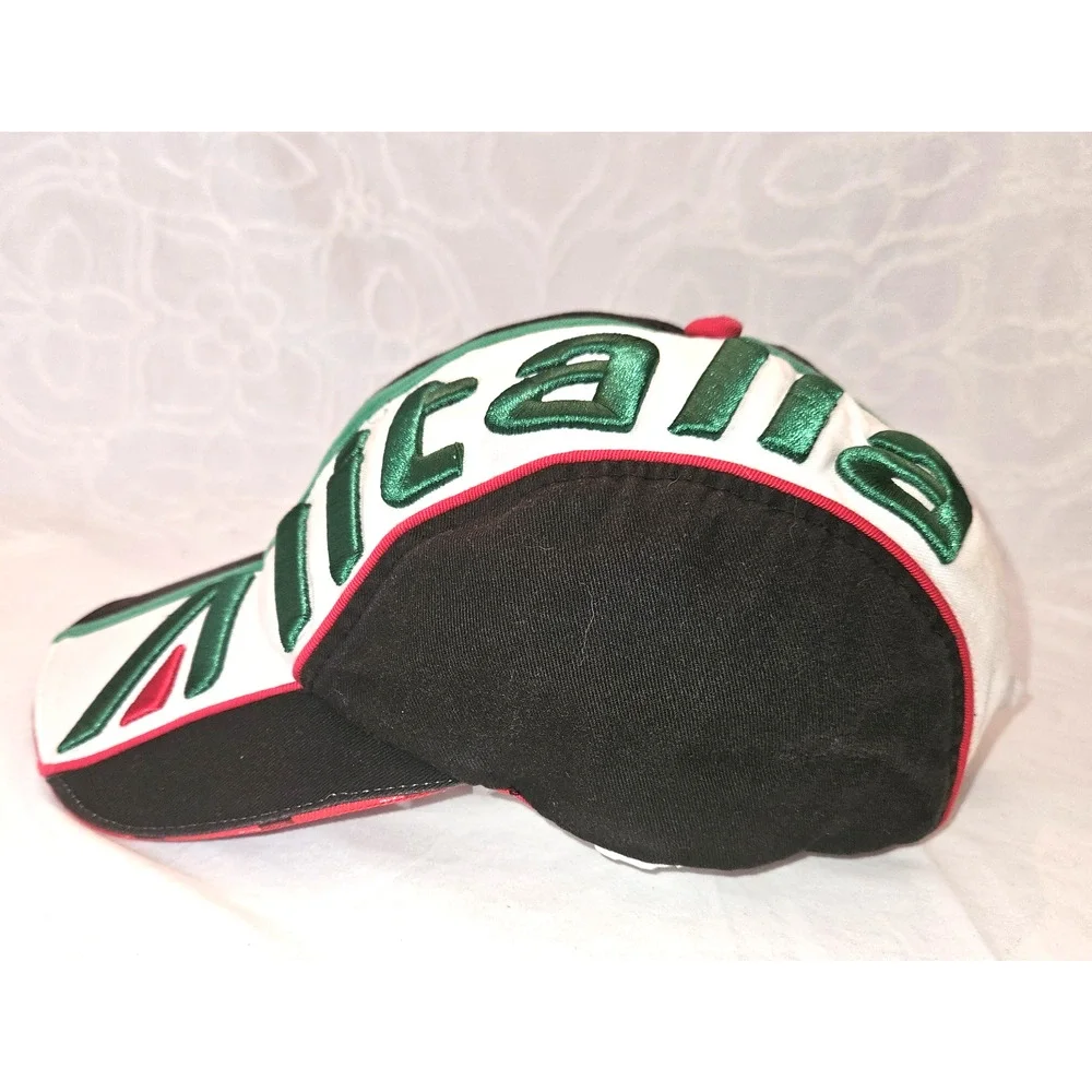Aprilia Alitalia Racing Team Cap Hat MotoGP Italian Flag Colors Y2K Adjustable